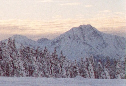 Some nice winter scenery in Alaska