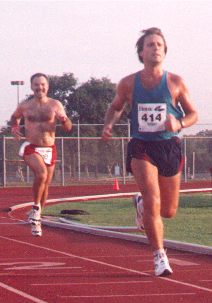 5K race early in the morning...followed by beer (October 1997)