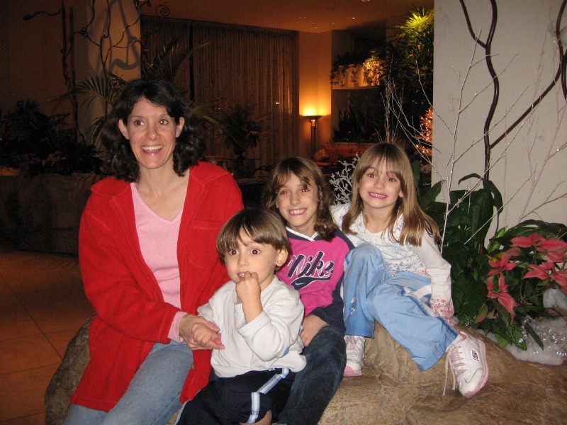 Leah, Christopher, Samantha, & Jessica (December 2005)